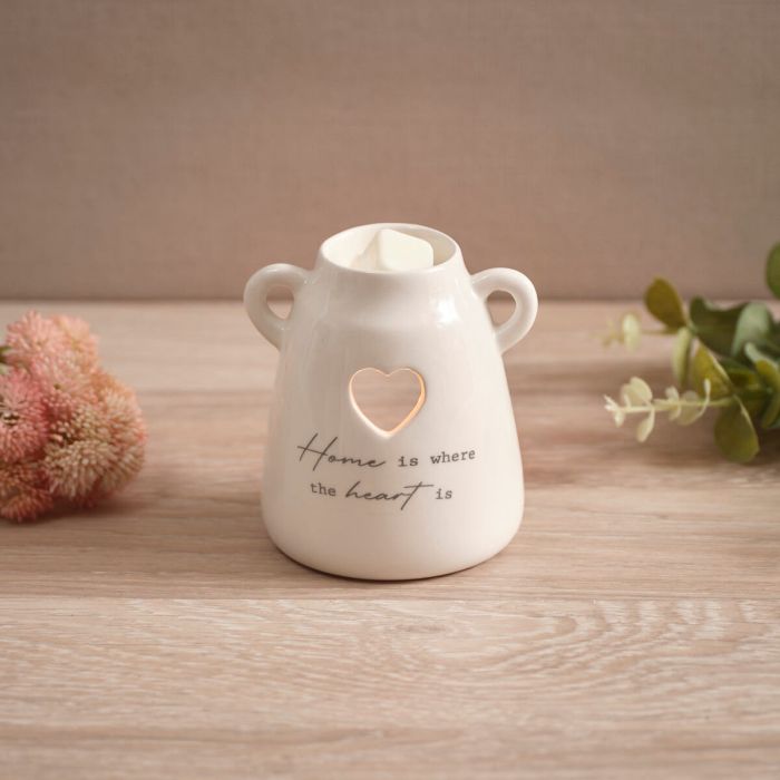 Tiny Sentiment Home Is Where The Heart is ceramic burner