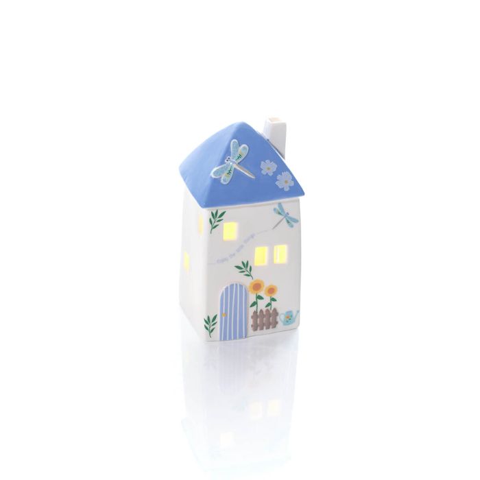 Blossom & bloom LED blue roof house