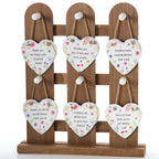 Floral sentimental hearts