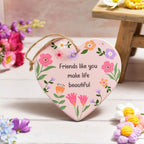 Friends like you hanging heart