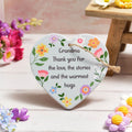 Grandma thank you hanging heart