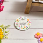 Bright and beautiful ceramic auntie coasters