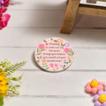 Bright and beautiful ceramic granny coaster