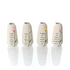 Sentimental vase with 3D flower