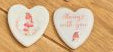 Woodland Animal Marble Heart Tokens
