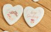 Woodland Animal Marble Heart Tokens