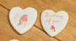 Woodland Animal Marble Heart Tokens