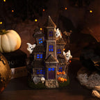 Creepy cuties light up haunted house