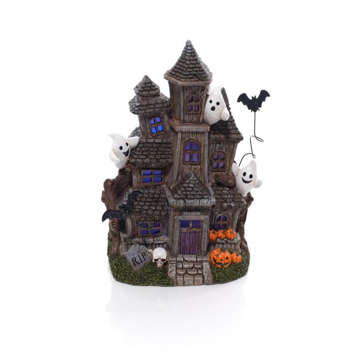 Creepy cuties light up haunted house