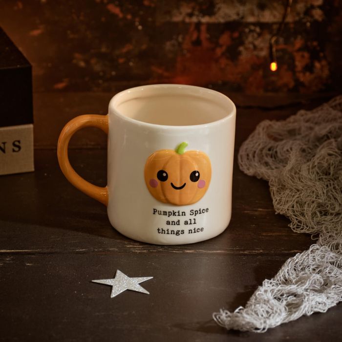 Creepy cuties pumpkin mug with gift box