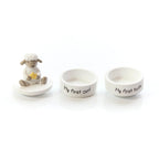 Sheep resin 'My first tooth & curl' keepsake box