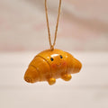 Handcrafted Chloe the croissant hanging dec