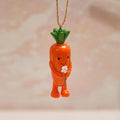 Handcrafted Keith the carrot hanging dec