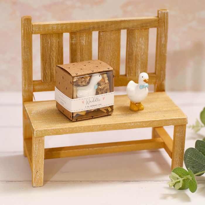 Tiny World handcrafted goose