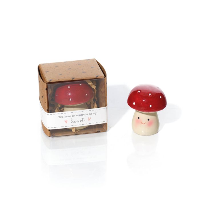 Tiny world handcrafted toadstool keepsake