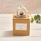 Tiny world boxed sheep arched ceramic hanger