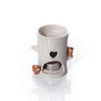 Tiny world boxed highland cow tree shaped wax melt burner