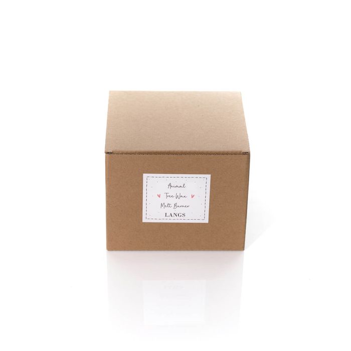 Tiny world boxed highland cow tree shaped wax melt burner