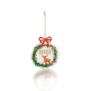 Frosted forest stag 2025 hanging dec