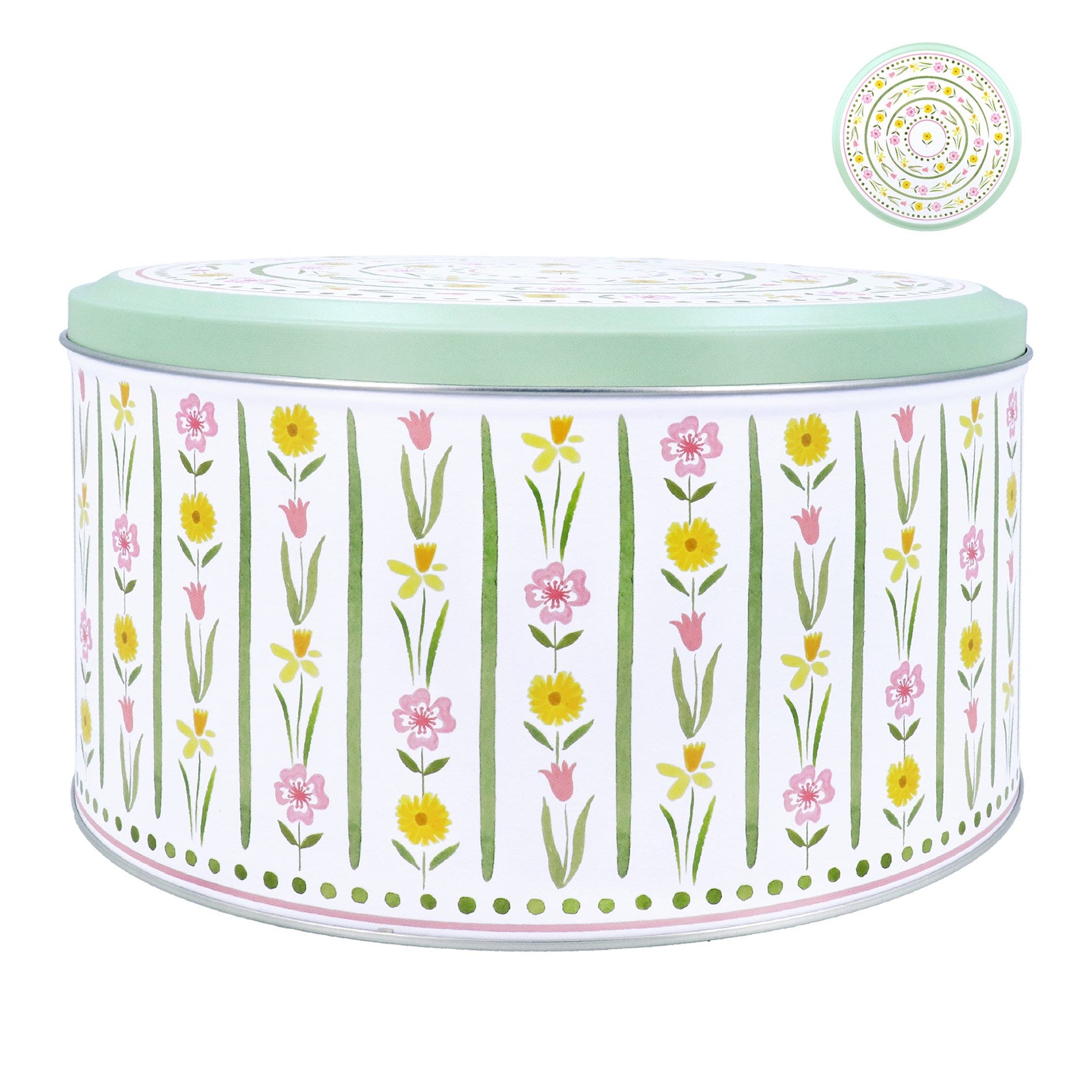 Pastel Meadow Cake Tin