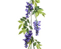 Purple wisteria garland
