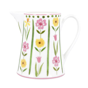 Pastel Meadow New Bone China Jug, Sml