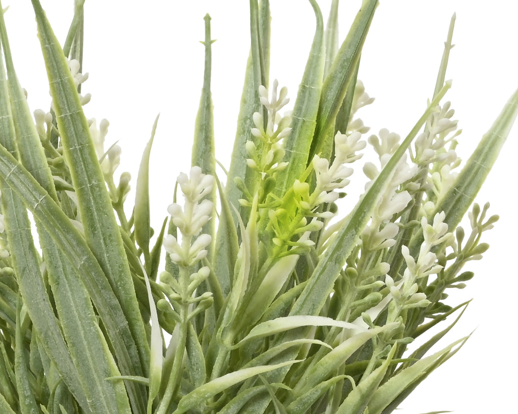 Mini potted faux lavender