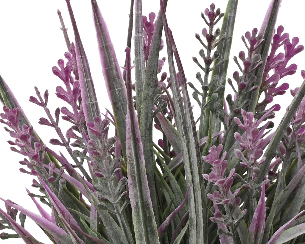 Mini potted faux lavender