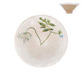 Stoneware snack bowl - Meadow/blue flower