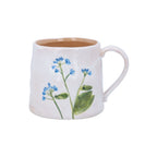 Stoneware Mug - Meadow/blue flower