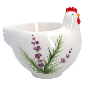 Lavender Ceramic Hen Egg Cup