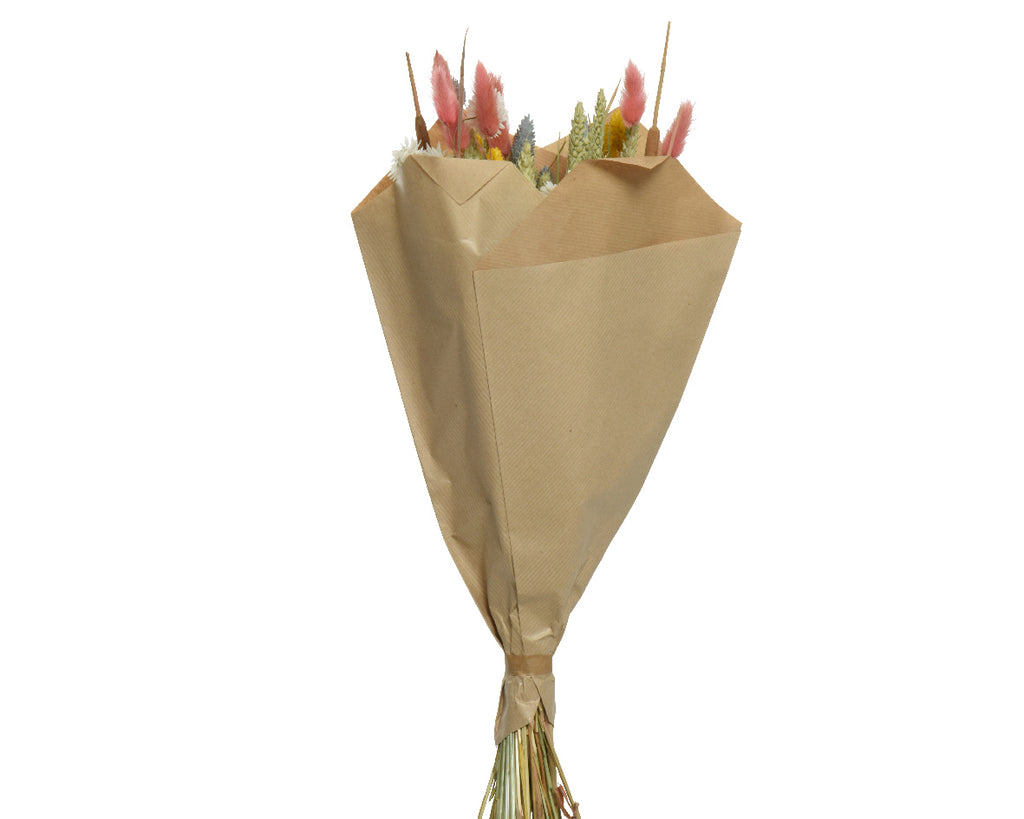 Dried floral bouquet