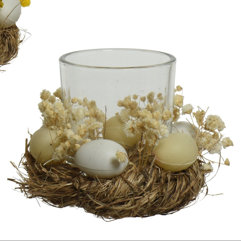 Egg tealightholder