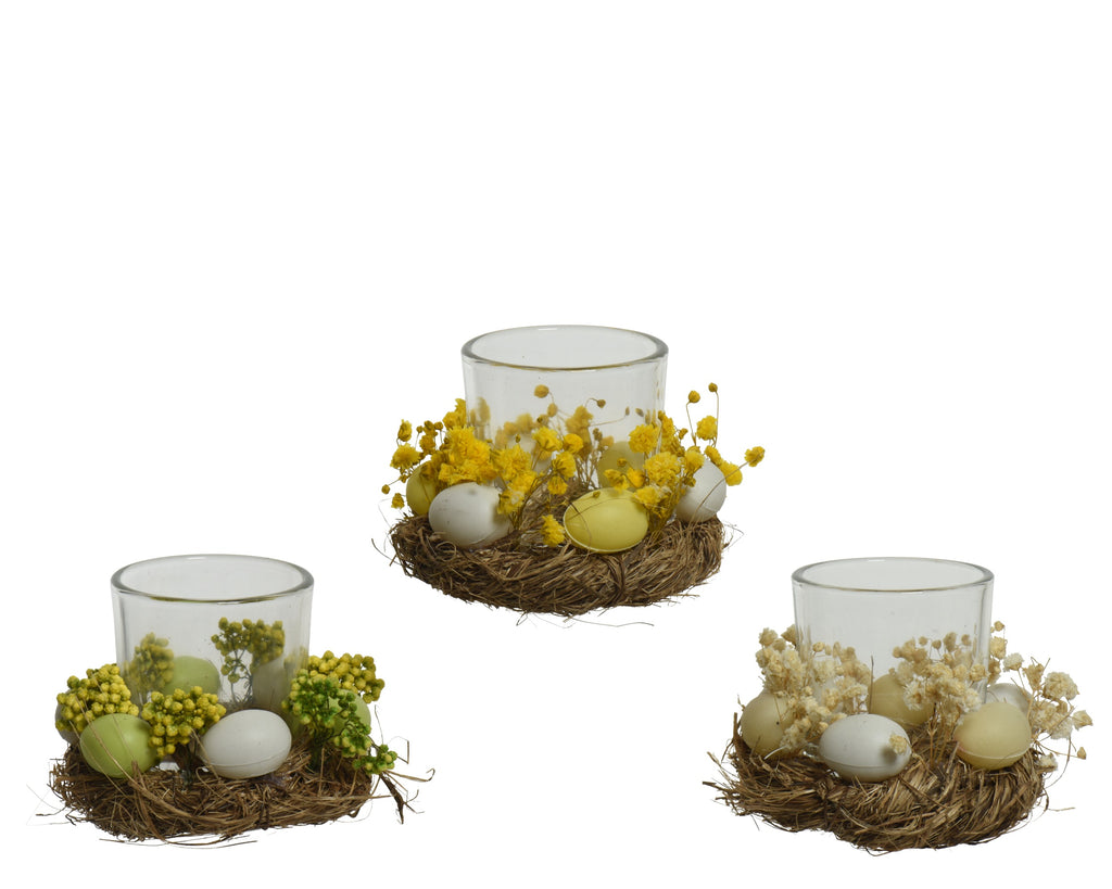Egg tealightholder