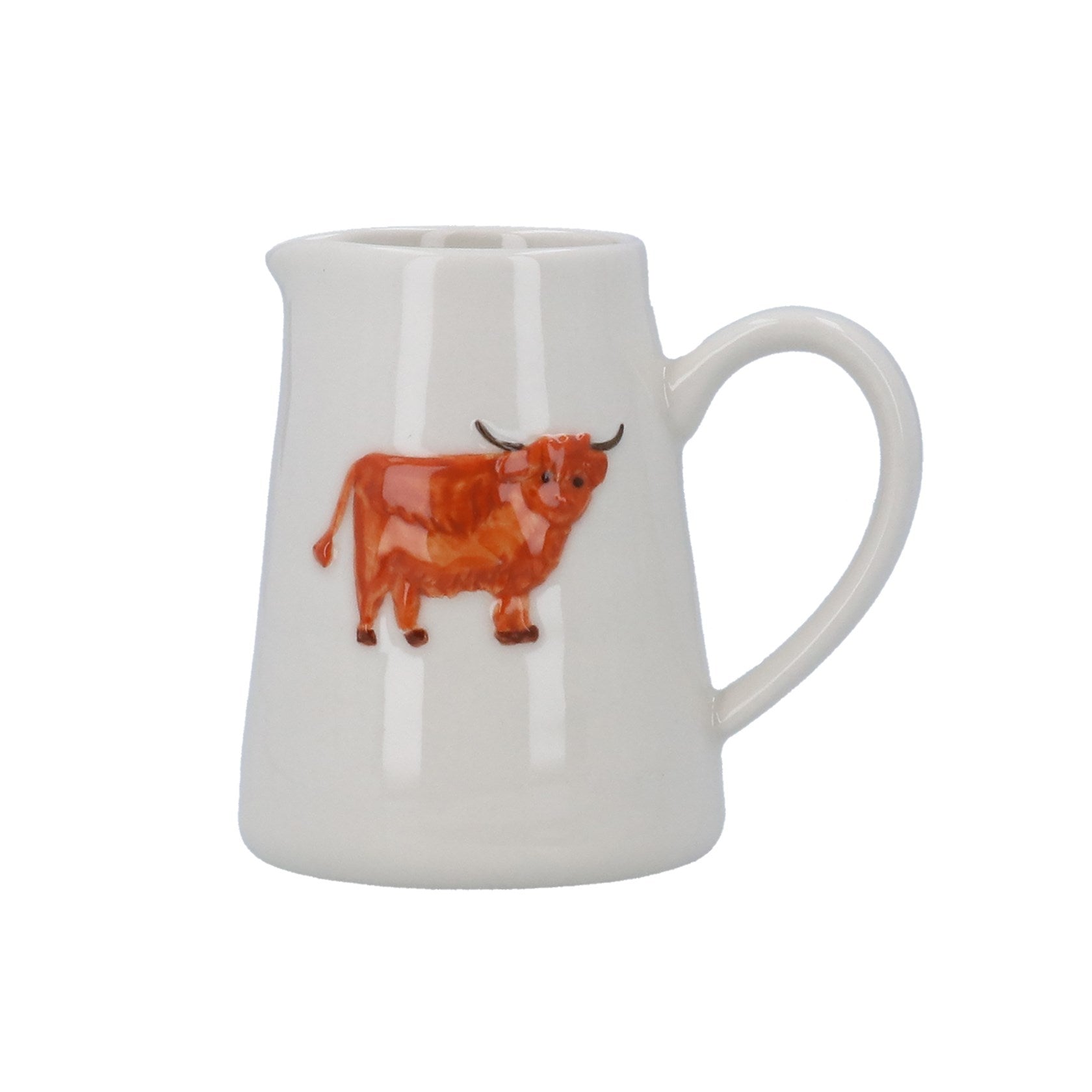 Stoneware mini jug - Highland Cow