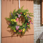 Spring blossom wreath