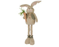 Soft feel Easter bunny with extendable legs