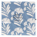 Country flowers blue and white napkins