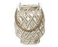 Rope handled lantern (20cmH)