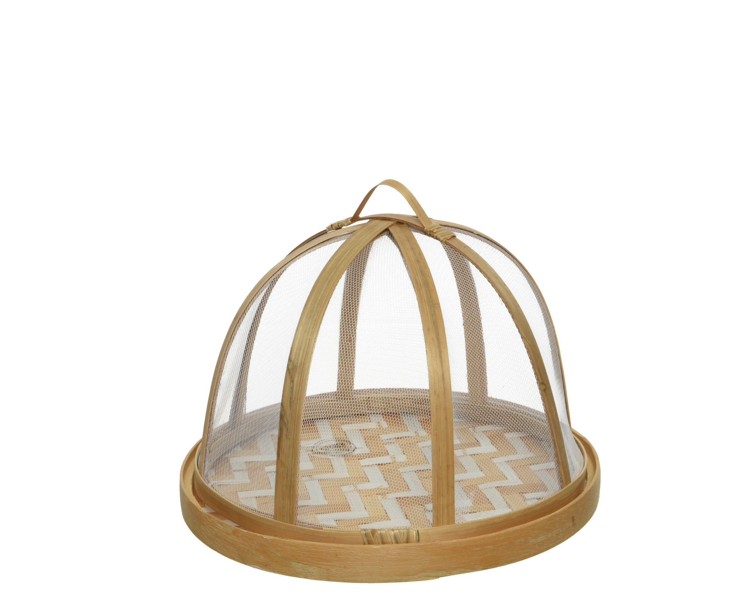 Bamboo food covers with removable lid