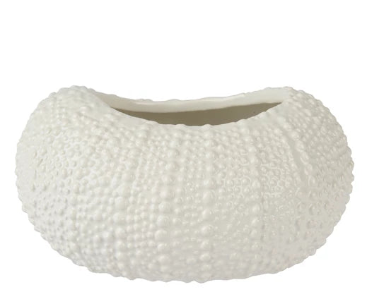 White coral style planter