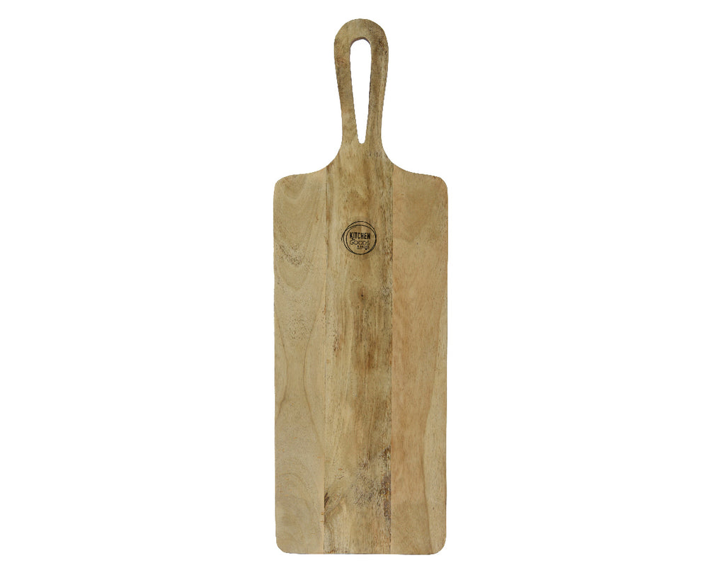 Long mangowood chopping board