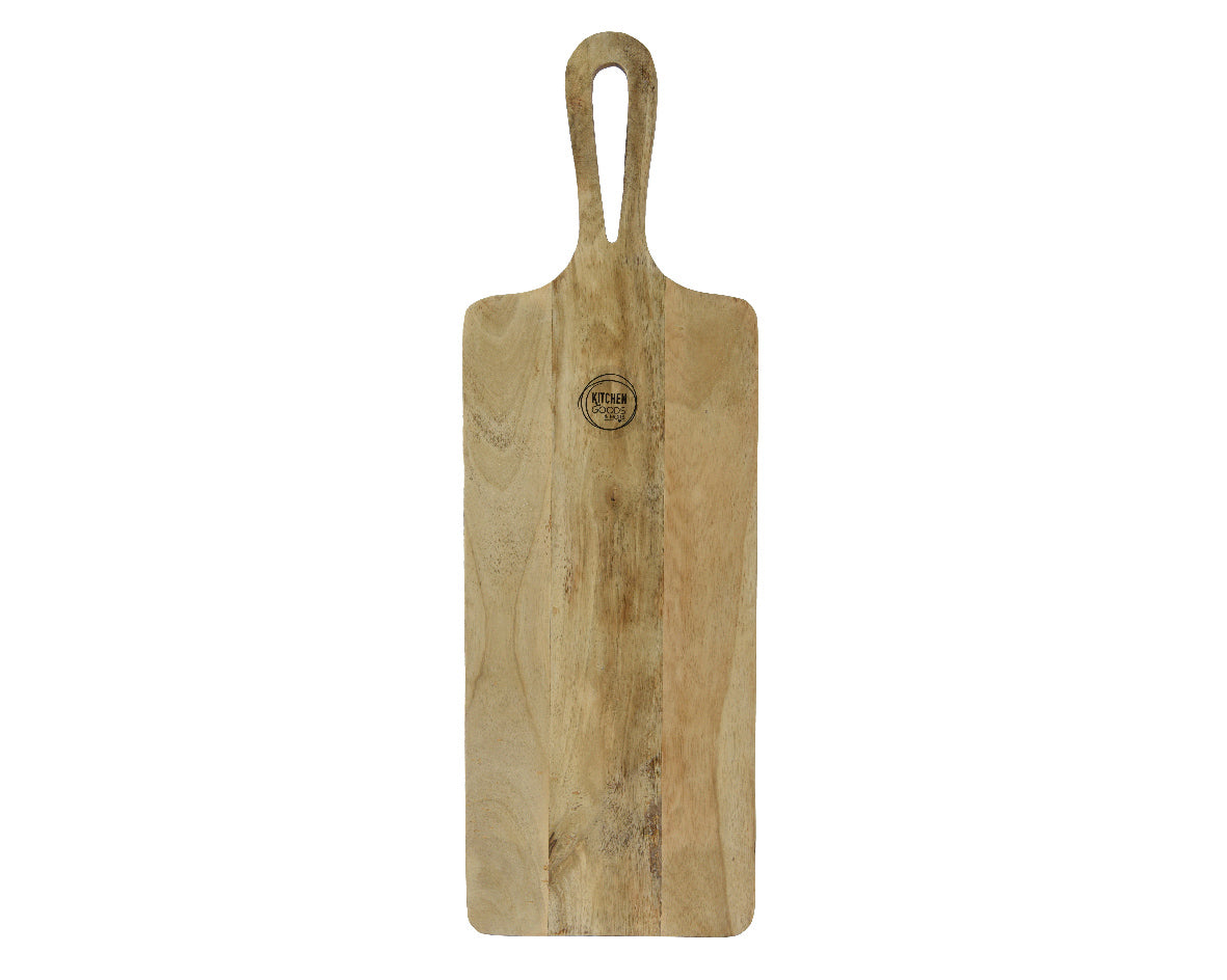 Long mangowood chopping board