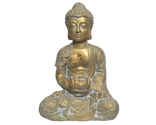Gold sitting buddha ornament