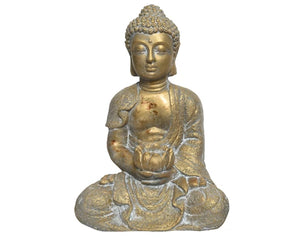 Gold sitting buddha ornament