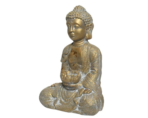Gold sitting buddha ornament