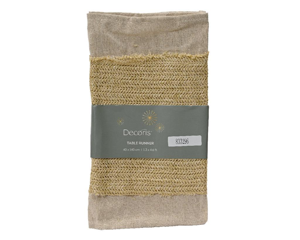 Natural tablerunner