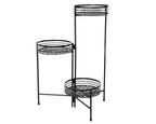 Black 3-tier plant stand