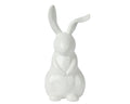 White porcelain bunny (36cmH)
