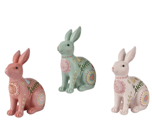 Decorative bunny ornaments